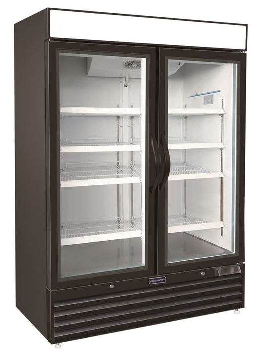 Bishop BGM-48F 53.9" 2-Door Glass Freezer