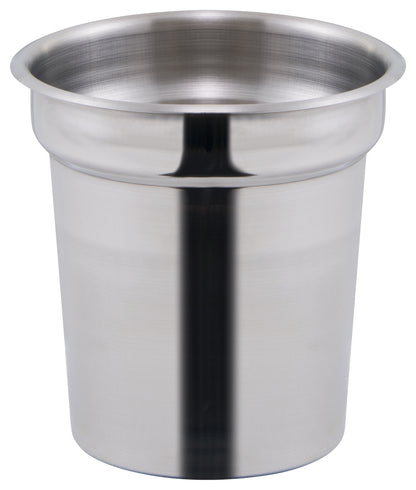 Winco INS-4.0 4 Qt. Stainless Steel Inset