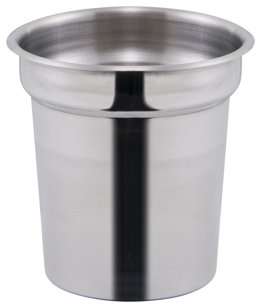 Winco INS-4.0 4 Qt. Stainless Steel Inset
