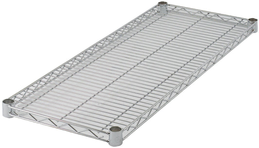 Winco VC-1436 14" x 36" Chrome-Plated Wire Shelf