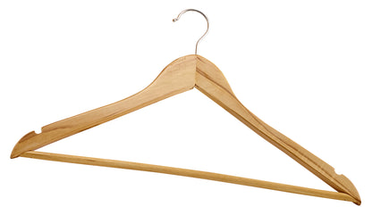 Winco WCH-1 Wooden Clothes Hanger