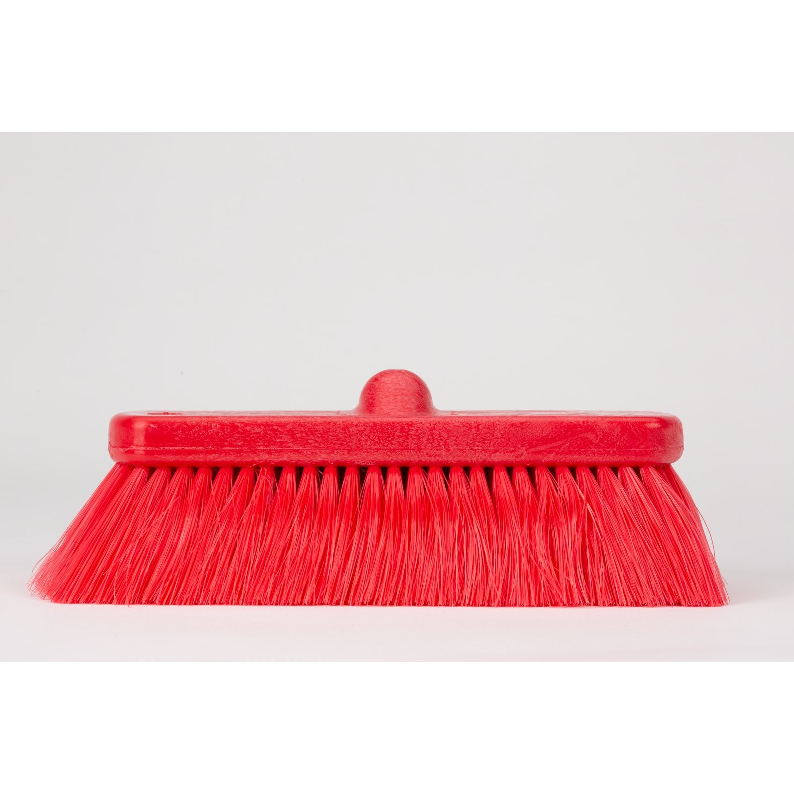 Carlisle 41278EC05 10" Red Color Coded Flo-Thru Wall & Equipment Brush