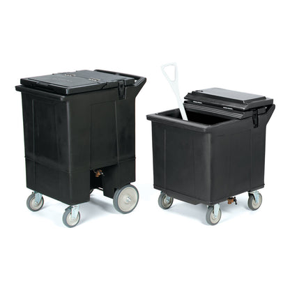 Carlisle IC225403 Black Cateraide Ice Caddy (4 Swivel Casters)