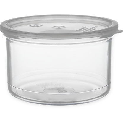 Carlisle 031607 1.5 Qt Clear Classic Crock with Lid