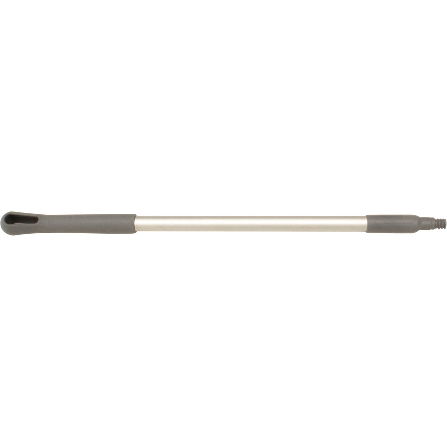 Carlisle 40246EC23 30" Gray Natural Aluminum Handle with Color-Coded Tip and Hang Up Cap