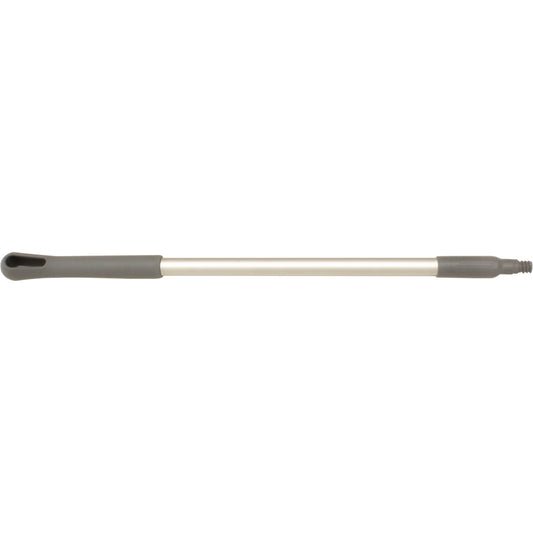 Carlisle 40246EC23 30" Gray Natural Aluminum Handle with Color-Coded Tip and Hang Up Cap