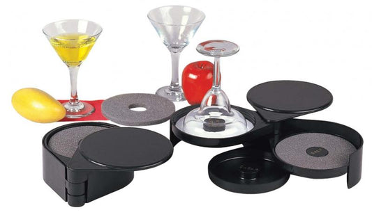 Omcan 80588 3-Tier Black Glass Rimmer