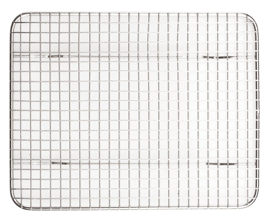 Winco PGWS-810 8" X 10" Stainless Steel Pan Grate for Half-size Steam Pan