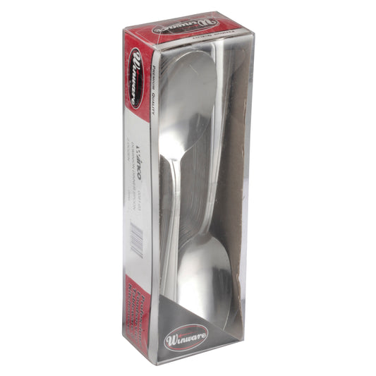 Winco 0081-03 Dominion Dinner Spoon, 18/0 Medium Weight (2dozens/pack)