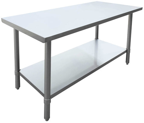 Omcan 19138 24" x 48" All Stainless Steel Worktable