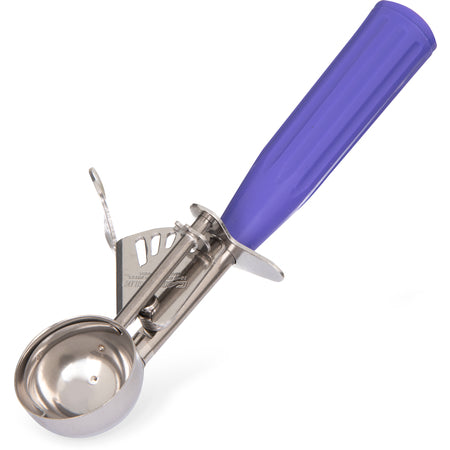 Carlisle 60300-40 0.9 oz #40 Orchid 18-8 Stainless Steel Disher Scoop