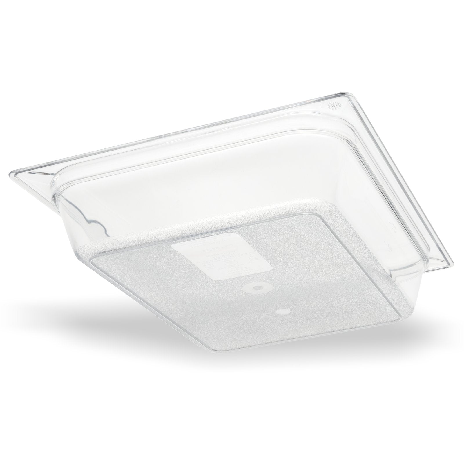 Carlisle 10220B07 1/2 Size Clear Polycarbonate StorPlus Food Pan, 2.5" Deep