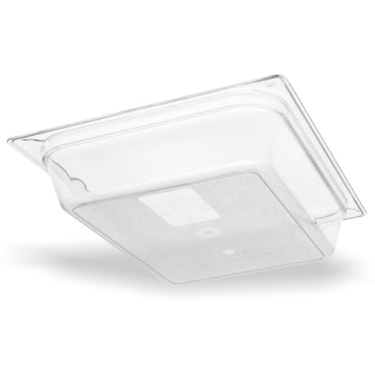 Carlisle 10220B07 1/2 Size Clear Polycarbonate StorPlus Food Pan, 2.5" Deep