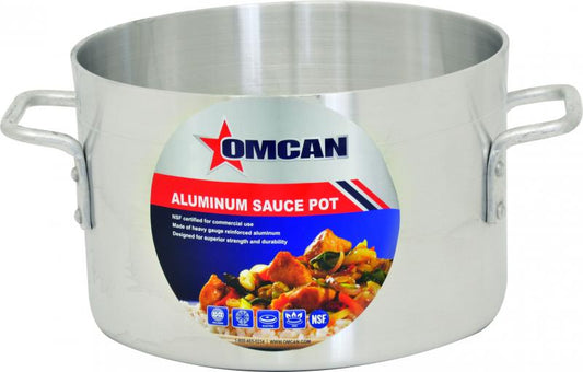 Omcan 43391 14 Qt Aluminum Sauce Pot