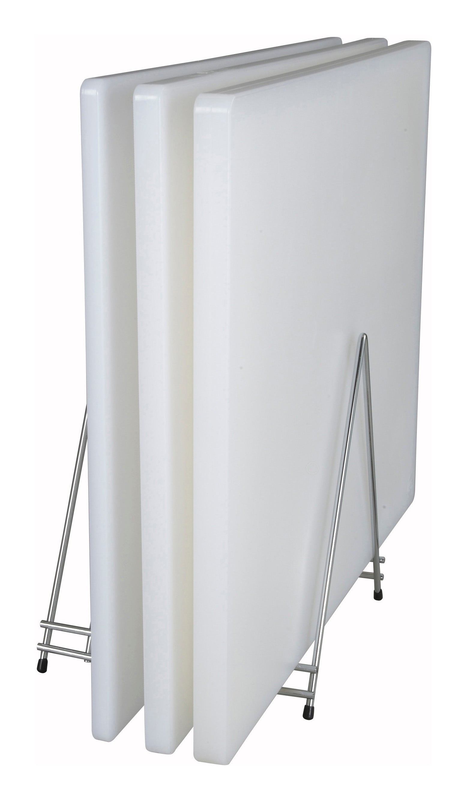Winco CB-6L Chrome-Plated 6 Slots Cutting Board Rack