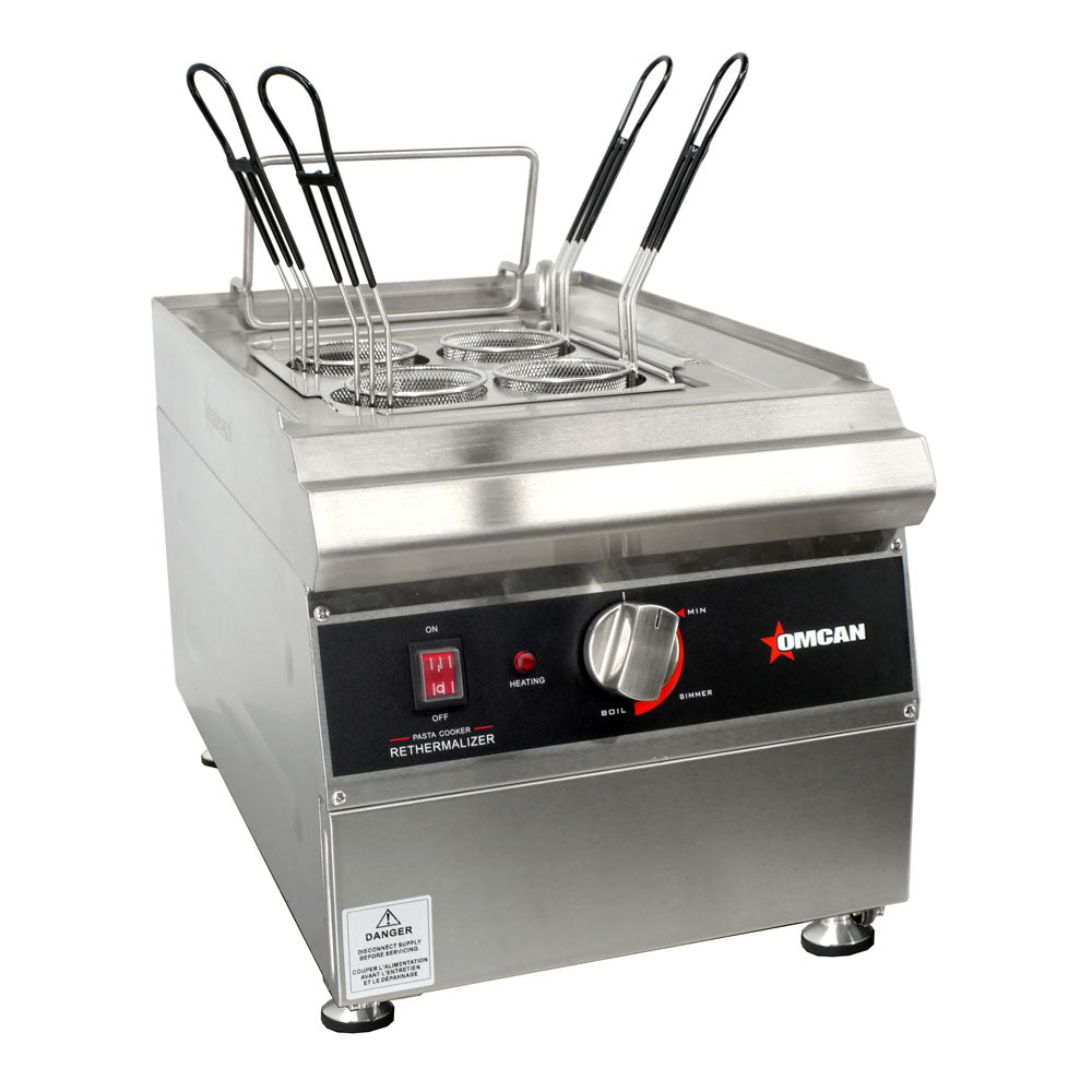 Omcan 41882 Single Tank Pasta Cooker with 9L Capacity