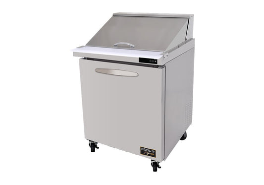 Kool-It KSTM-27-1 27" Single Door Megatop Sandwich Prep