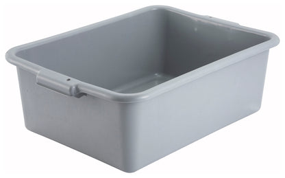Winco PL-7G 7" Gray Dish Box