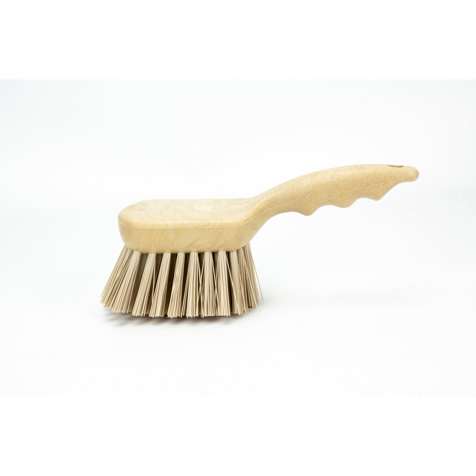 Carlisle 40541EC25 8" Tan Sparta Color Coded Floater Scrub Brush