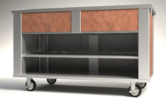 Dinex DXPINT5 5-Well DineXpress Intermediate Undershelf