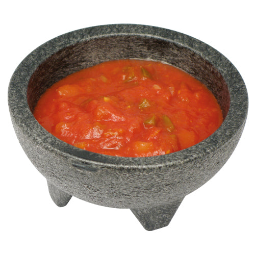Winco PMSB-10 10 oz. Molcajete Salsa Bowls (4pcs/pack)