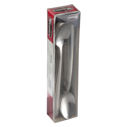 Winco 0082-02 Windsor Iced Teaspoon, 18/0 Medium Weight (2dozens/pack)