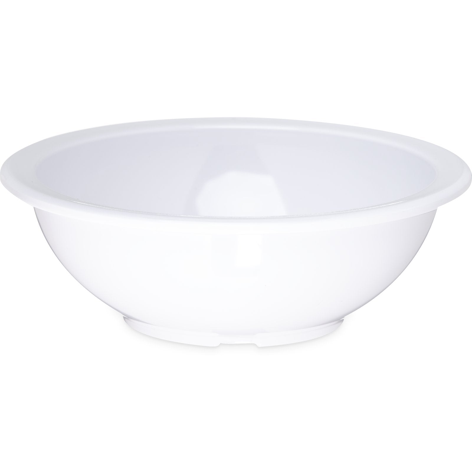 Carlisle KL11502 16 oz White Kingline Melamine Chowder Bowl