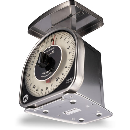 Carlisle SCMDL25 25 lb Stainless Steel NSF Lsited MS-Series Dial Scale