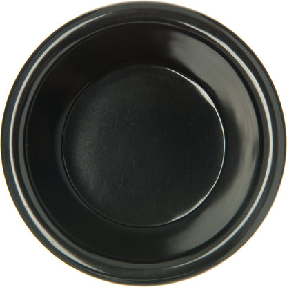 Carlisle S28303 4 oz Black Melamine Smooth Ramekin