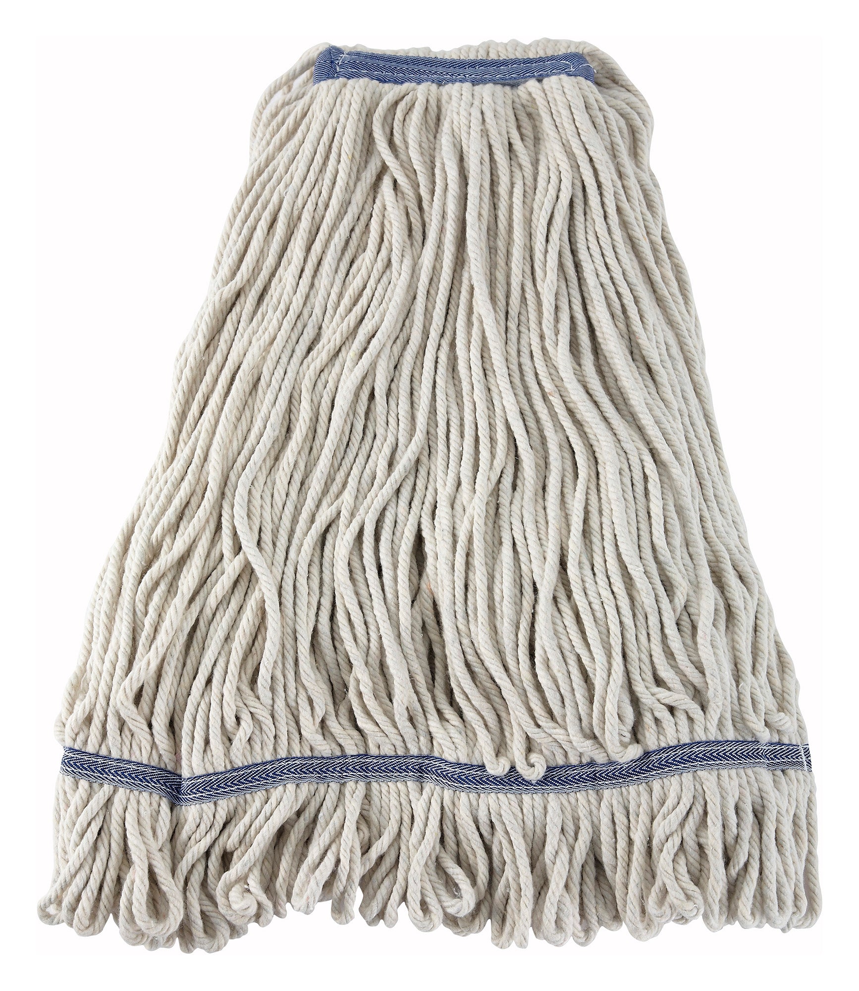 Winco MOP-32W 32 oz. White Yarn Mop Head, Looped End
