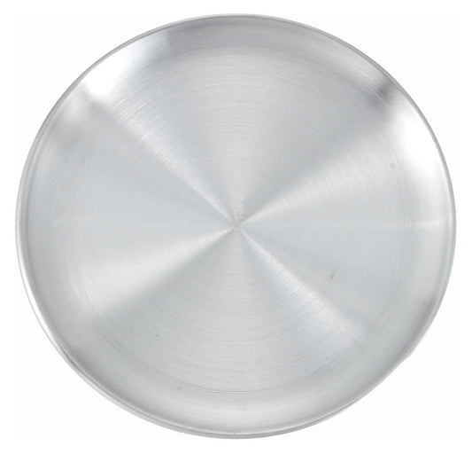 Winco APZC-8 8" Aluminum Coupe Style Pizza Tray