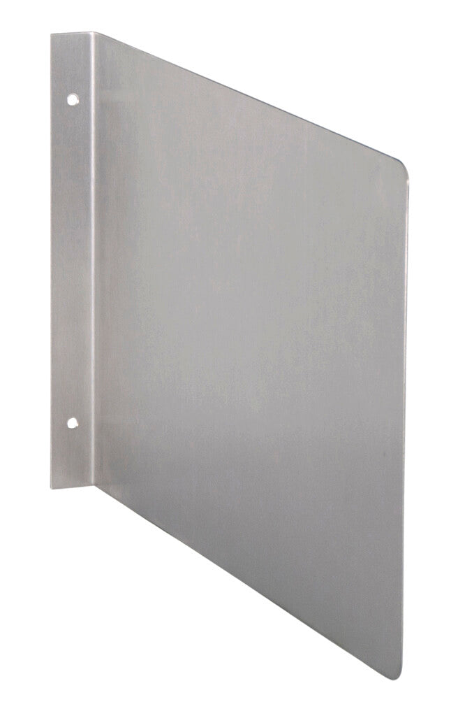 BK Resources BKHS-DWSS Stainless Steel Side Splash For Deckmount Space Saver Hand Sink