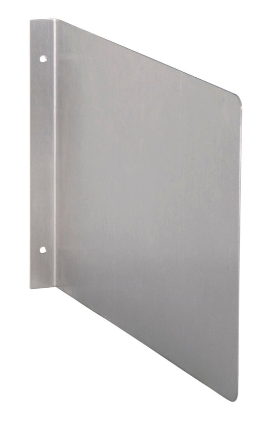 BK Resources BKHS-DWSS Stainless Steel Side Splash For Deckmount Space Saver Hand Sink