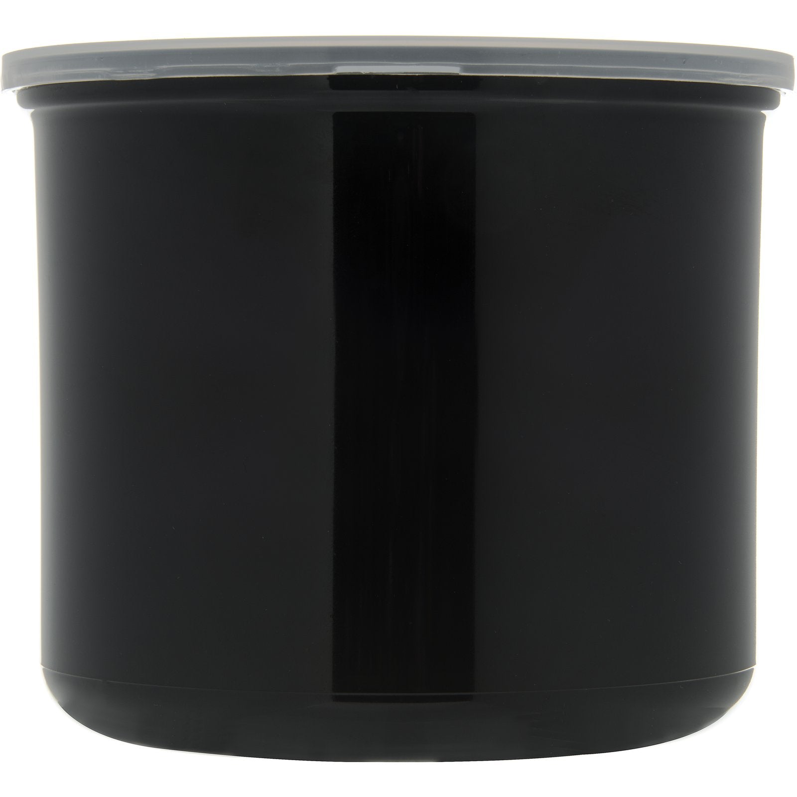 Carlisle 030403 4 Qt Black Classic Crock with Lid