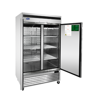 Atosa MBF8503GR Double Door Bottom Mount Reach-In Freezer