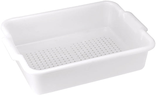 Winco PLP-5W White Perforated Bus Box