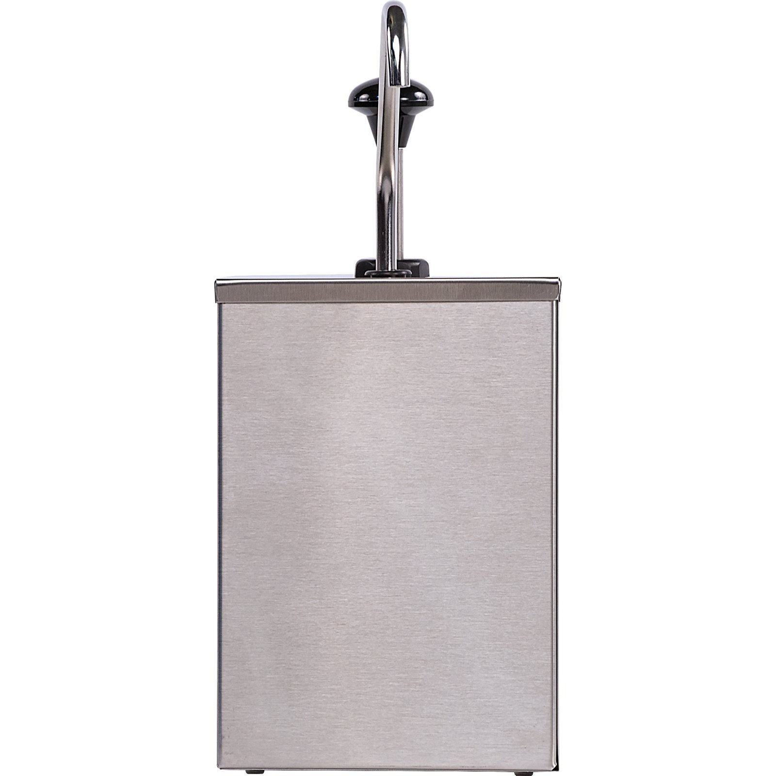 Carlisle 386010 Stainless Steel High Capacity Condiment Topping Rail with Metal Pump