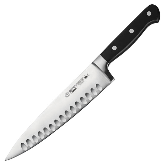 Winco KFP-84 8" Chef's Knife w/ Hollow Ground