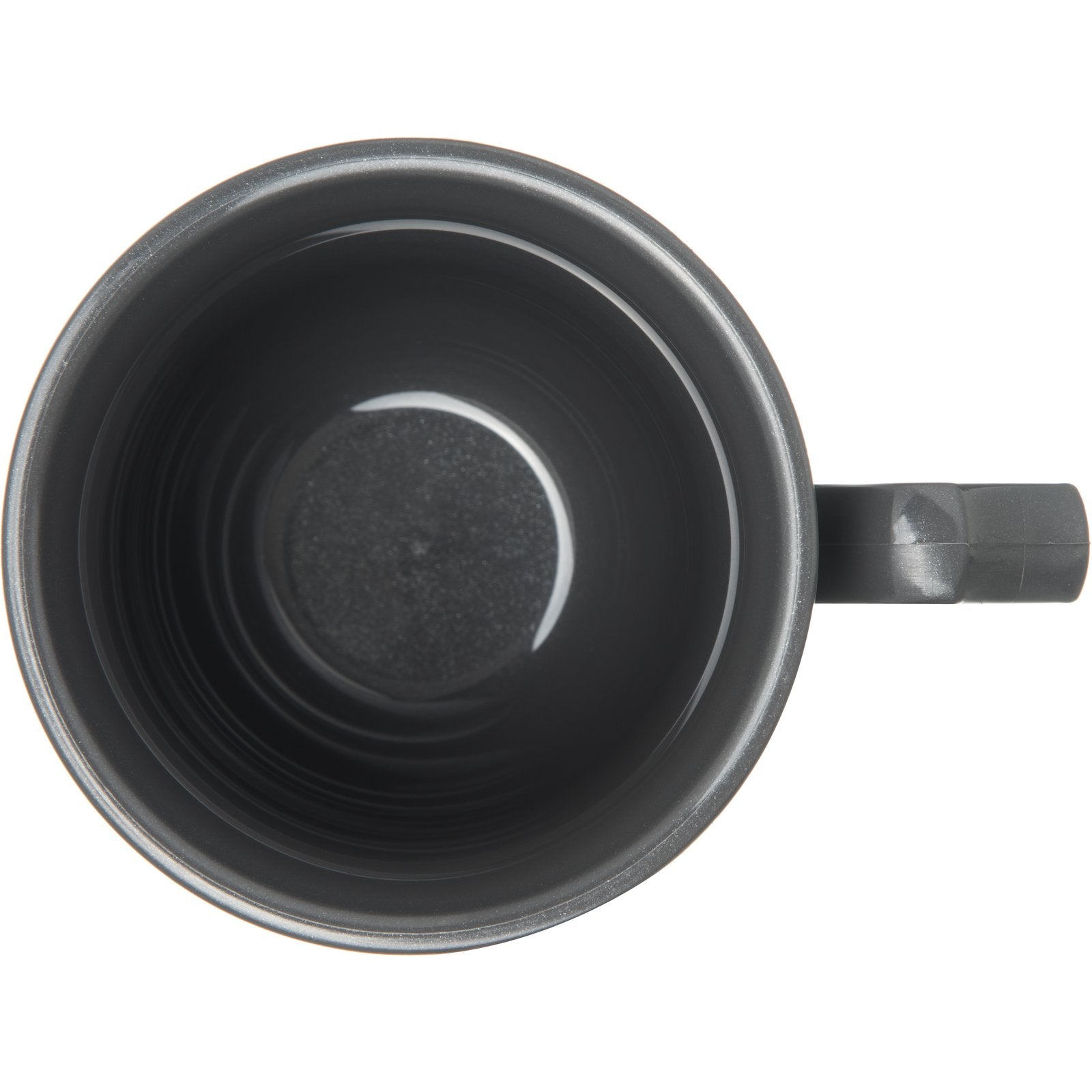 Carlisle DX500044 8 oz Graphite Grey Polypropylene Fenwick Mug