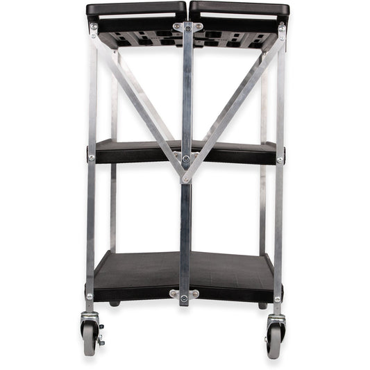 Carlisle SBC203103 20" x 31" Black Polyethylene Fold 'N Go Cart