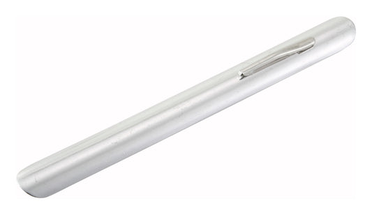 Winco ATC-16S Silver Aluminum Table Crumber w/ Pocket Clip