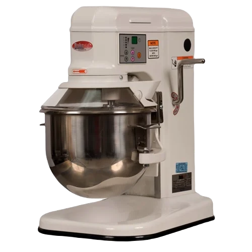 BakeMax BMPM007 7 Quart Countertop Heavy Duty Gear Driven Planetary Mixer with Digital Control Panel