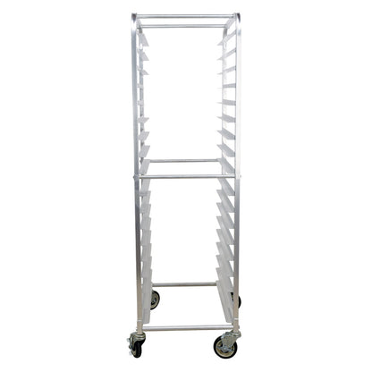 Omcan 27054 Aluminum Bun Pan Rack with Curved Top - 18 slides