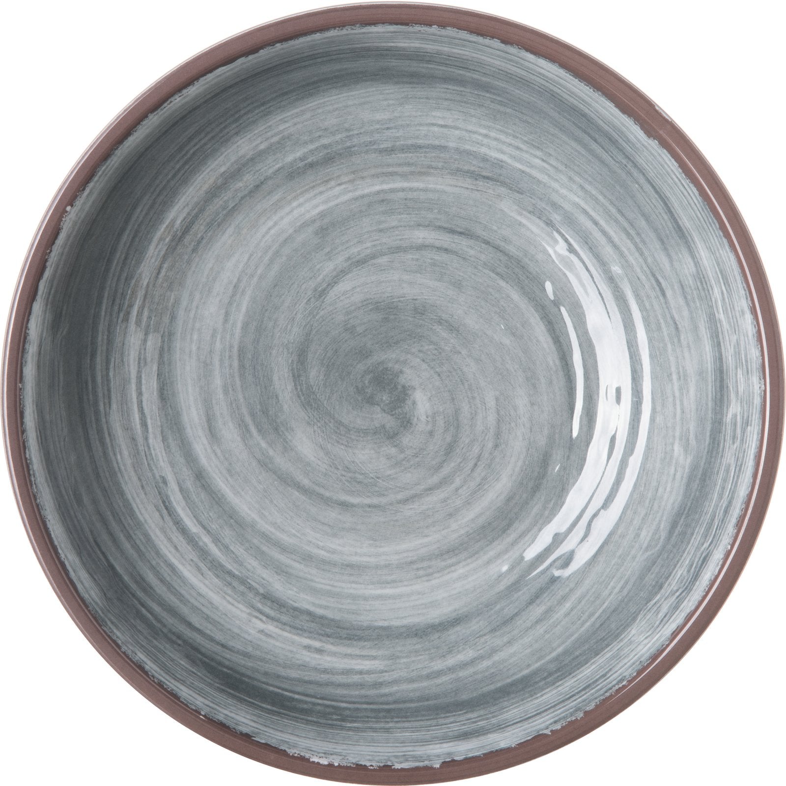 Carlisle 5401918 32 oz Smoke Mingle Melamine Cereal Bowl