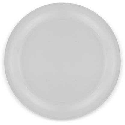 Carlisle 3300642 7.25" Bone Sierrus Melamine Narrow Rim Salad Plate