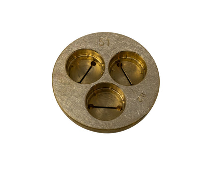 Omcan 13347 17 mm Pasta Die #51 Reginette