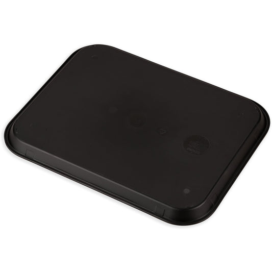 Carlisle CT141803 14" x 18" Black Cafe Fast Food Cafeteria Tray
