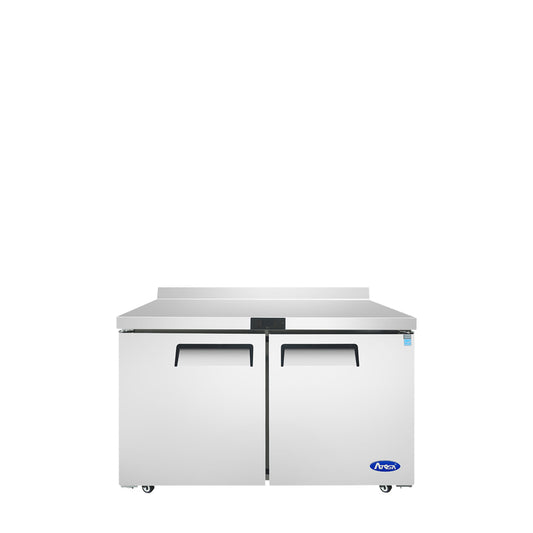 Atosa MGF8409GR 48" Worktop Refrigerator with Backsplash