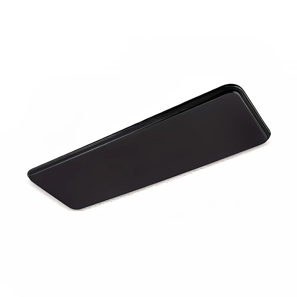 Carlisle 10302FG309 30" x 10-15/32" x 2" Ebony Glasteel Fiberglass Market Pan
