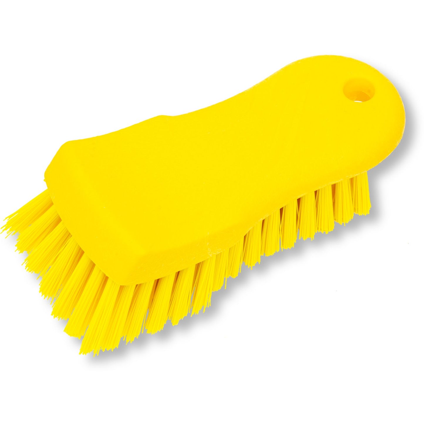 Carlisle 40521EC04 6" Yellow Sparta Color Coded Hand Scrub Brush